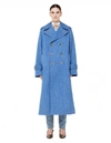 JUNYA WATANABE JUNYA WATANABE BLUE DENIM TRENCH COAT,JC-C002-051-1