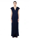 THE ROW THE ROW OPEN BACK REMI DRESS,4413/NAVY