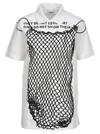 BURBERRY BURBERRY PHOTOMONTAGE PRINT POLO SHIRT,10902652