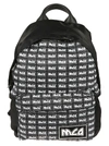 MCQ BY ALEXANDER MCQUEEN LOGO PRINT BACKPACK,10902376