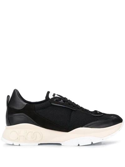 Jimmy Choo Raine Low-top Sneakers In Black