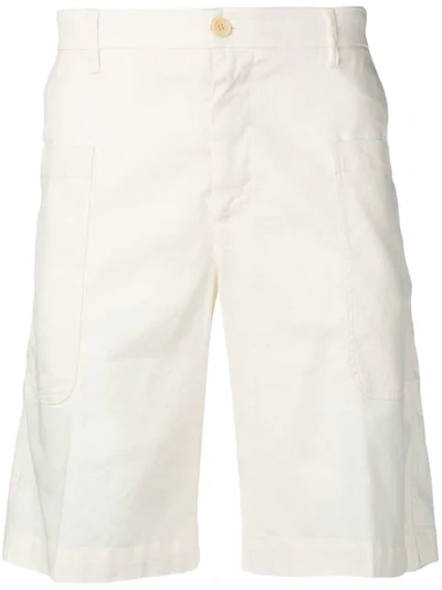 Barena Venezia Barena Patch Pocket Shorts - 白色 In White