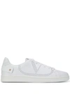 Valentino Backnet Sneakers In White