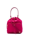 PRADA PRADA VELA BUCKET BAG - PINK