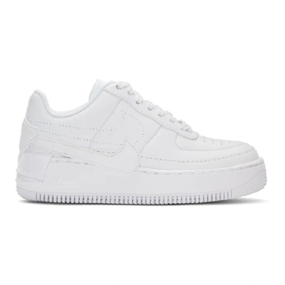 Nike White Air Force 1 Jester Xx Trainers In 101 White