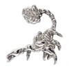 ALAN CROCETTI ALAN CROCETTI SILVER SCORPION STUD EARRING