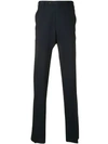 Corneliani Tailored Straight Leg Trousers In Blue