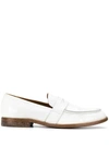 MOMA MOMA VARNISHED LOAFERS - 白色