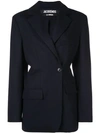 JACQUEMUS JACQUEMUS LA VESTE DE COSTUME JACKET - BLUE