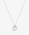 ANN TAYLOR TWISTED KNOT PENDANT NECKLACE,501362