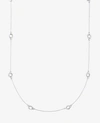 ANN TAYLOR ROPE CHAIN LINK STATION NECKLACE,501328