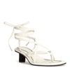 PROENZA SCHOULER OFF WHITE STRAPPY SANDAL,PS14512S