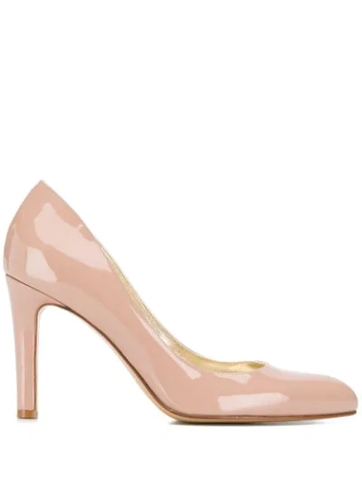 Antonio Barbato Patent Pumps In Pink