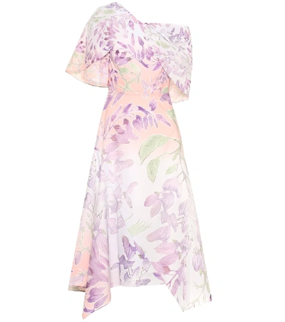 Peter Pilotto Floral Cotton Dress In Multicoloured