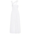 GABRIELA HEARST Norah pleated cotton maxi dress,P00370304