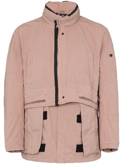 Stone Island Shadow Project Windbreaker Jacket - 粉色 In Pink