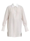 CHLOÉ Chain Print Silk Tunic