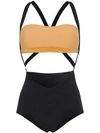 MADE BY DAWN CHARLIE CUT-OUT SWIMSUIT