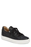 Giuseppe Zanotti Fancy Low-top Sneakers In Nero/ Black
