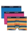 2(X)IST 2(X)IST COTTON STRETCH NO-SHOW TRUNKS, PACK OF 3,021333