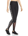 ALO YOGA TRAINER MESH-INSET LEGGINGS,W5712RG