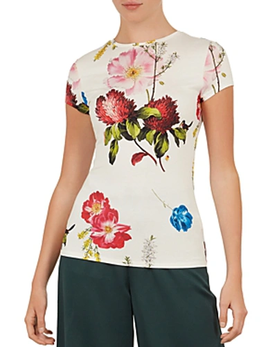 Ted Baker Dililah Berry Sundae T-shirt In White