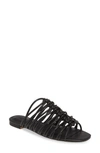 Rebecca Minkoff Maelynn Flat Knotted Mules In Black