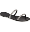 Giuseppe Zanotti Croisette Crystal-embellished Sandals In Black