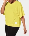 CALVIN KLEIN PERFORMANCE PLUS SIZE RELAXED TOP