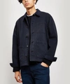 Norse Projects Tyge Organic Twill Jacket In Navy