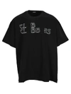 RAF SIMONS OVERSIZED LINED T-SHIRT,10903735