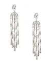 ADRIANA ORSINI Waterfall Cubic Zirconia Chandelier Earrings