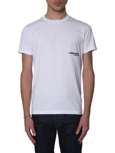 Dsquared2 D Squared Dsquared Mert & Marcus T-shirt In Bianco