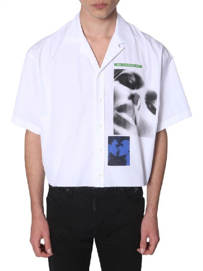 Dsquared2 Short-sleeved Shirt In White