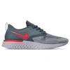 Nike Men's Odyssey React Flyknit 2 Running Shoes, Grey/blue - Size 13.0 In Grey/blue