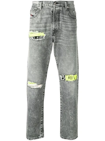 Diesel Mharky Jeans In Grey