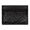 BURBERRY BURBERRY BLACK MONOGRAM SANDON CARD HOLDER