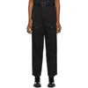 GIVENCHY GIVENCHY BLACK MILITARY TROUSERS