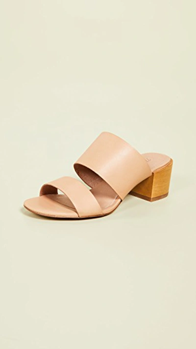 Madewell The Kiera Mule Sandals In Vintage Beige