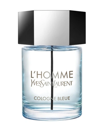 Saint Laurent L'homme Cologne Bleue 3.3oz/100ml Eau De Toilette Spray In Transparent