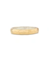 ANNA BECK HAMMERED STACKING RING IN 18K GOLD-PLATED STERLING SILVER,4203R-GLD