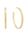 ANNA BECK LARGE HAMMERED HOOP EARRINGS IN 18K GOLD-PLATED STERLING SILVER OR STERLING SILVER,4219E-GLD