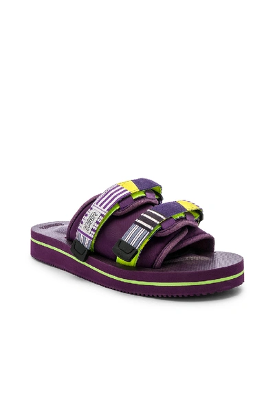 Suicoke Moto-vus 凉鞋 In Purple