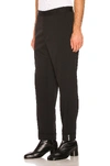 Y/PROJECT Y/PROJECT Y CUFF TROUSERS IN BLACK,YPRF-MP5