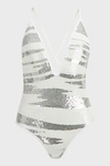 MISSONI Sequinned One-Piece Swimsuit,748796