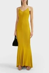 ALEXANDRE VAUTHIER Sleeveless Ribbed Gown,741444
