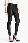 J BRAND '8001' LAMBSKIN LEATHER PANTS,L8001