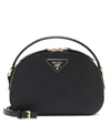 PRADA ODETTE LEATHER SHOULDER BAG,P00373503