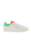 GHOUD CONTRAST INSERTS LEATHER SNEAKERS,10906761