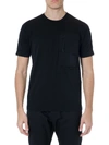 ALYX MULTI POCKET BLACK COTTON T-SHIRT,10909323